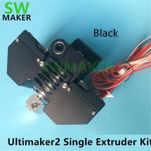 SWMAKER UM2+ 3D printer parts Ultimaker2+ V5 V6 j head single extruder kit all metal print head hot end kit