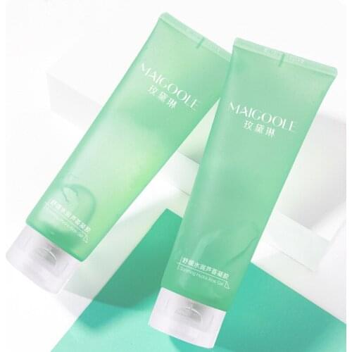 1pcs 60g Aloe Vera Gel Moisturizing Moisturizing and Improving Dryness After-sun Repair Cream 60g Tube Aloe Gel Primer Makeup