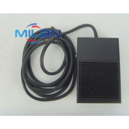 1pcs TFS-1 Foot switch controller TFS- SPDT 1 foot switch pedal switch with self reset line 2M