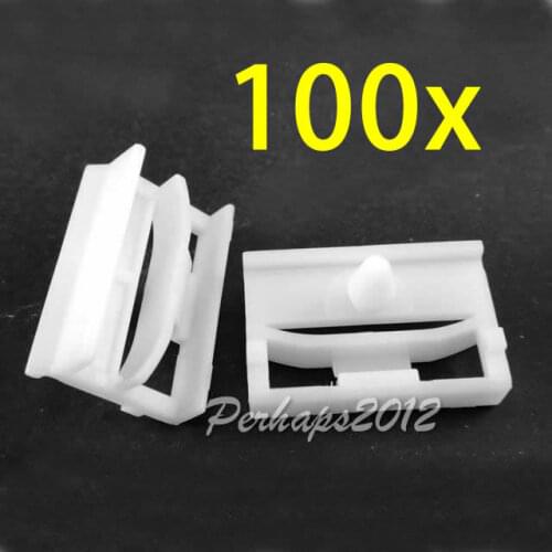 100 pcs / lot for E36 E46 E90 E91 3 series Rocker Panel Door Sill Moulding Clip Retainer 51718184574
