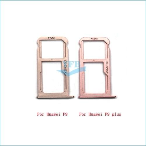SIM Micro SD Card Tray Holder For Huawei P9 Plus SIM Card Slot Adapter Socket Card Tray Holder Repair Parts
