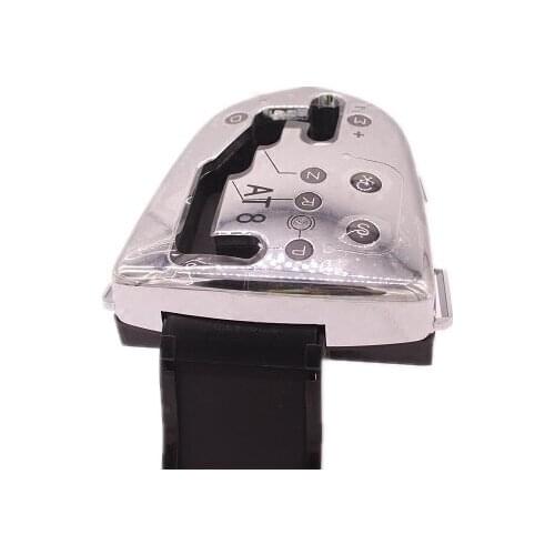 Chrome Gear Shift Knob Panel Automatic Transmission Table Cover Interior Trim Panel For Peugeot 308 408