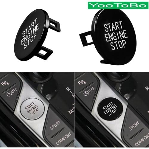 Car Black Start Engine Stop Switch Ignition Button Replacement Trim For BMW G20 X5 G05 X6 G06 X7 G07 G14 G15 G16 Z4 G29 F40 F44