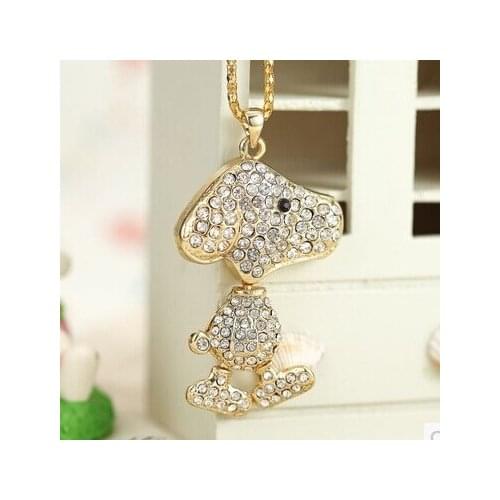 Metal Disk Mini Pen Drive Dog Animal Diamond Gift Pen Drive 8gb 16gb 32gb 64gb Jewelry Usb Flash Drive Pendrive Memory Stick Key