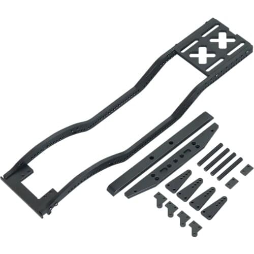 Metal Defender Frame Chassis Set for 1:10 Axial SCX10 D90 JK Model RC Car Crawle Q6PD