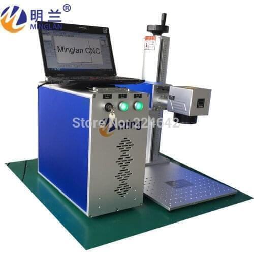 ML20W fiber laser marking machine marking/engraving on metal