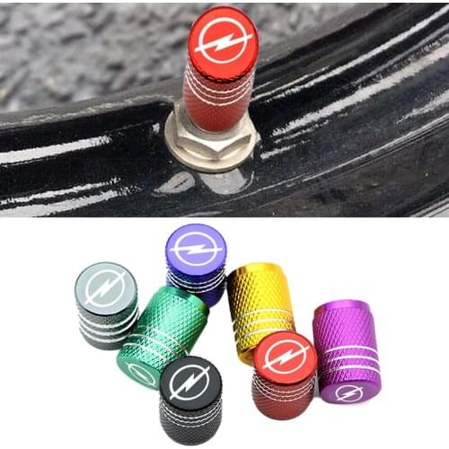 Fashion Metal Car Wheel Tire Air Valve for Opel Astra H G J Insignia Mokka Zafira Corsa Vectra C D Auto Accessories Decoration