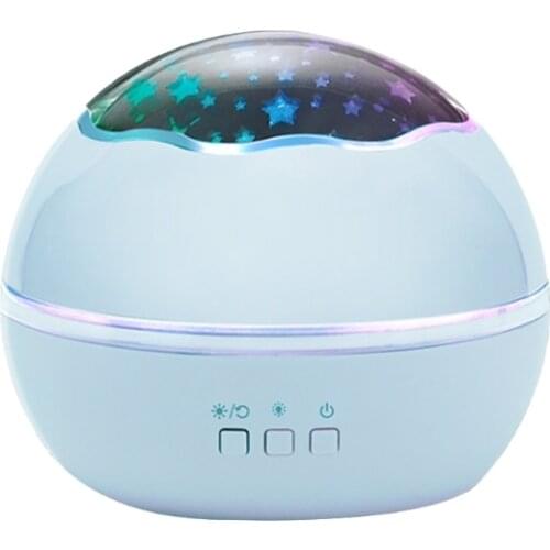 H7JB Night Light USB Starry Sky Light LED Star Sky Projector Romantic Starry Sky Bedroom Lamp Gift