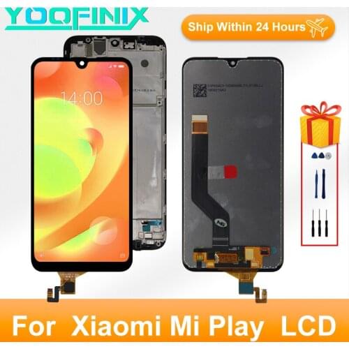 5.84” Original For Xiaomi MI Play Display LCD Touch Screen Digitizer Display Replacement Parts For Xiaomi Mi Play LCD M1901F9E