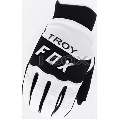 Scooter Street Moto Riding Mountain Bicycle Offroad MX Dirt Bike Racing Gloves 2021 Black White Glove