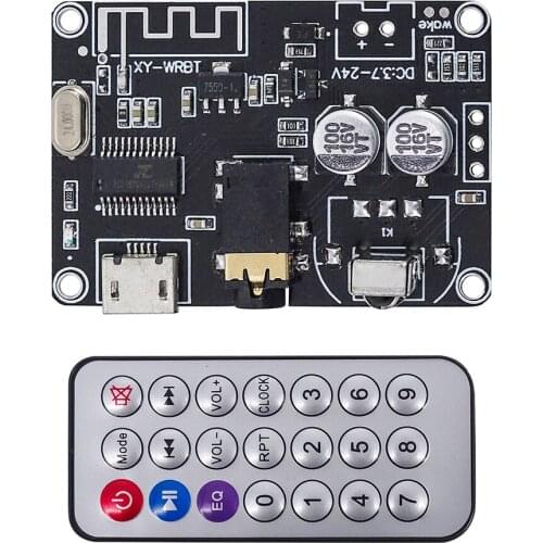 Bluetooth Audio Receiver board Bluetooth 5.0 mp3 lossless decoder board Wireless Stereo Music Module XY-WRBT With Remote Control