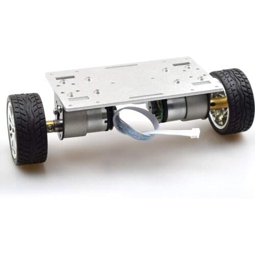 RC Two Wheel Self Balancing Robot Car Chassis Kit with Dual DC 12V Motor with Speed Encoder for Arduino DIY STEM Education