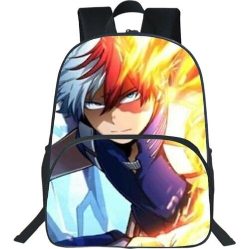 My Hero Academia Backpack Anime Character Print Children Bag Boy Girl Bookbag Teen School Bags Fashion Student Rucksack Mochila