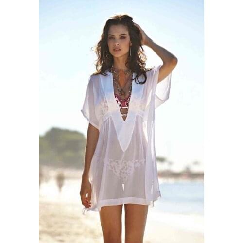 Angelsin Stylish White Pareo