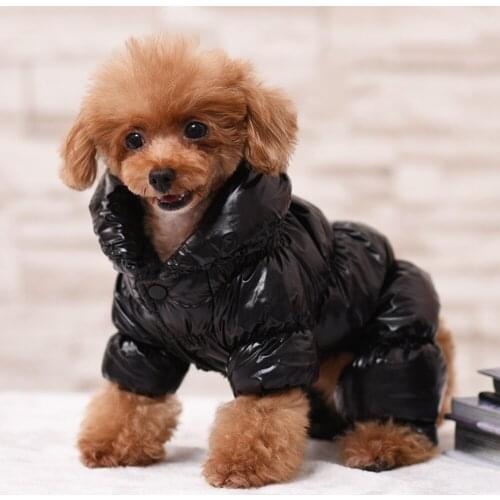 Warm Dog Clothes Clothing Winter Pet Chihuahua Pug Coat Jacket Thick For Small Medium Large Dogs Yorkshire Bulldog XS-2XL