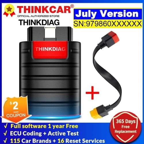 THINKCAR Thinkdiag old boot work for fdiagzone bluetooth Scanner Full System OBD2 Diagnostic Tool 15 reset services PK Easydiag