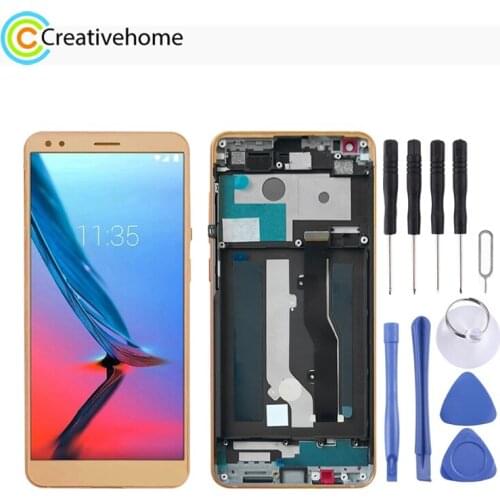 LCD Screen and Digitizer Full Assembly with Frame for ZTE Blade V9 V0900