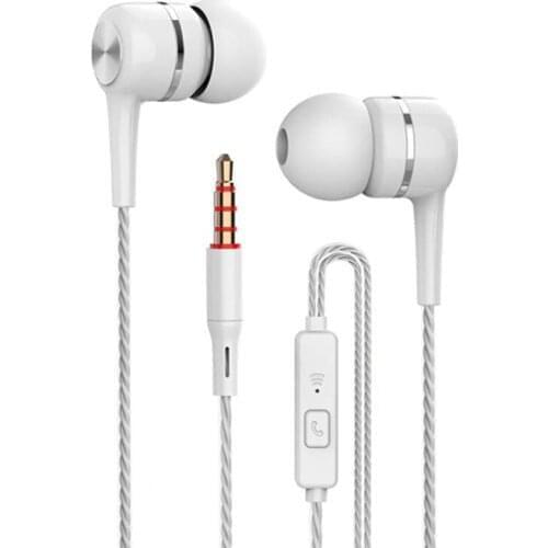 1PC 3.5mm S12 Sport Earphone wholesale Wired Super Bass Crack Colorful Headset Earbud with Microphone Hands Free for Samsung