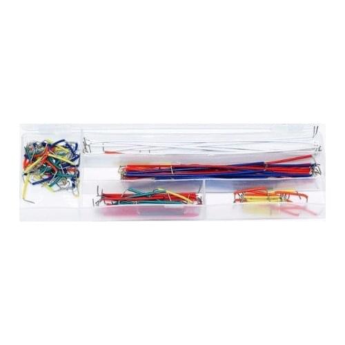 10SET=1400pcs U Shape Solderless Breadboard Jumper Cable Wire Kit For Arduino Shield For raspberry pi Drop