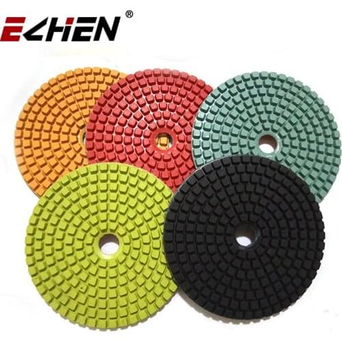 4 inch/100mm polishing pads diamond wet for stone granite and marble concrete from manufacturer