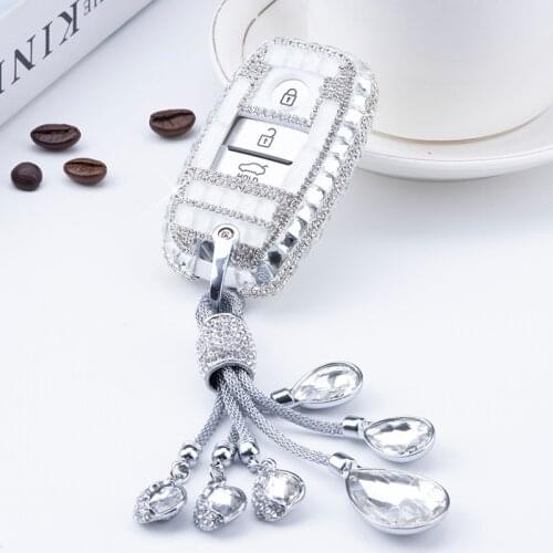 Color Diamond Crystal Car Smart Key Case Cover For Kia KX3/ KX5/ K3S/ RIO/Ceed/Cerato/Optima/K5/Sportage/Sorento L72 Accessories