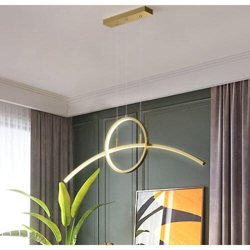 Home Lustre Led Pendant Light Modern Indoor 110v 220v Pendant Lamp For Living Room Bedroom Dining Room Kitchen Hanging Lamps