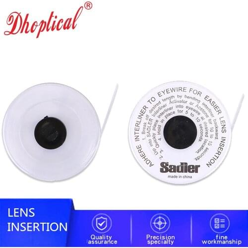 Lens insertion Lens interliner eyeglasses lens processing tool insertion nylon wire 5ps/set eyeglasses accessoires