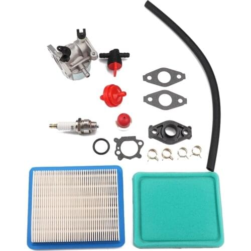 799866 Carburetor + Tune Up Kit Air Filter Fuel Valve for Briggs and Stratton 790845 799871 796707 794304 491588S 491435S
