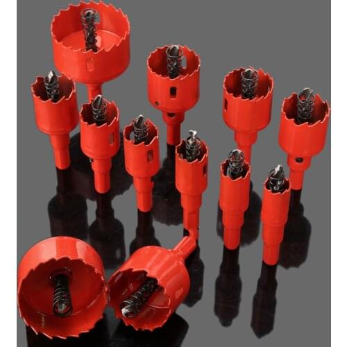 16-53mm M42 HSS Hole Saw Drill Bits Set Metal Wood Alloy Pipe Cutter Tool for Bench Magnetic Drill,Drill Pistol,Air Gun Drilling