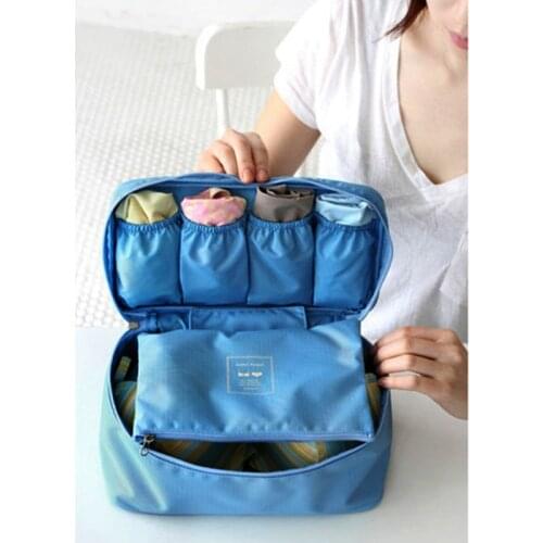 Oxford Waterproof Storage Bags Hygienic Travel Bag Clothes Socks Underwear Diaper Caddy Organizer Holder Organizador 1Pc 60XX