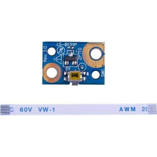 Power Button Board with Cable for HP Pavilion X360 11-N Probook 470 G2 755733-001 LS-B151P