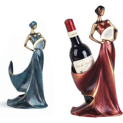 Resin Egyptian Resin Wine Rack Best Wine Bottle Holder Egyptian Goddess Wine Stand Accessories Home Bar Decor Wine Holder