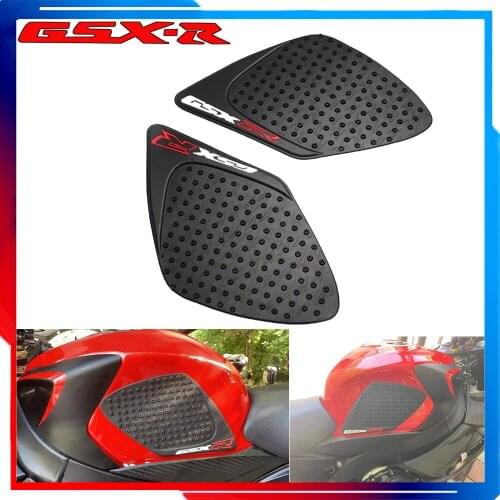 For SUZUKI GSR 600 06-10/ K7 GSXR 1000 07-08 Tank Traction Pads Motorcycle Side Decal Gas Knee Grip Protector Anti Slip Sticker