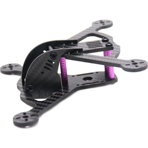 TCMMRC FPV Drone Frame 3inch Pob135 135mm Wheelbase 3 Inch Carbon Fiber Frame Kit for FPV RC Drone FPV Racing Drone Accessories