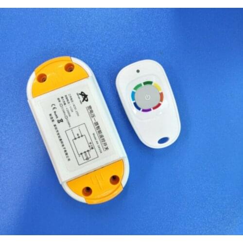 AC85~250V 110V 220V Relay 1CH Wireless Remote Control Switch Receiver Module and RF round Remote Controls for floodlight
