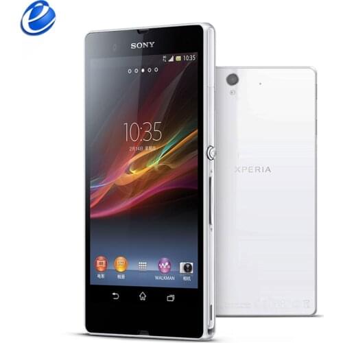 Original Sony Z L36h C6602 C6603 3G&4G LTE NFC 5.0" Quad-Core Android Cellphone 2G RAM 16GB ROM WIFI GPS mobile phone