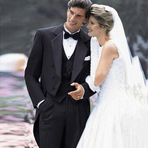 Trajes de hombre negros para trajes de boda abrigo de novia novio Slim Fit Formal esmoquin trajes Homme mejor hombre graduación