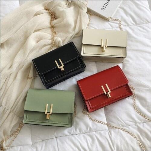 Womens Bag 2020 New Korean Version of The Wild Small Square Bag Fashion Simple Shoulder Bag Messenger Crossbody Bag