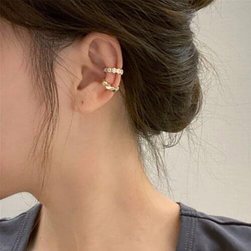 VENTFILLE 925 Sterling Silver Diamond-shaped Zircon Clip Earring Women Simple Compact High Quality Gorgeous Exquisite All-match