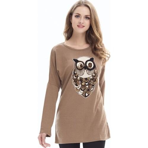 Pullover Poncho Suit-dress Spring And Autumn Easy Code Round Neck Bat Sleeve Long Womens Knitting Unlined Upper Garment Jr8522