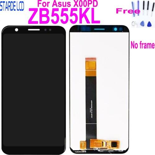 AAA+ For ASUS Zenfone Max M1 ZB555KL X00PD LCD Display Panel Touch Screen Digitizer Glass Sensor Assembly