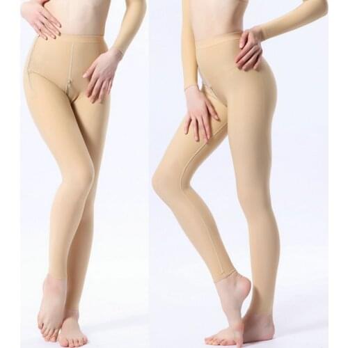 ZYSK Female Medical Liposuction Corset Shaping Panty Skinny Legs Postoperative Waist Abdomen Hips Body Pants Crotch with Zipper