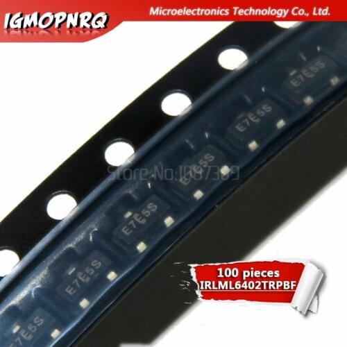 100pcs/lot IRLML6402TRPBF IRLML6402 IRLML6402TR SOT23 MOSFET new original free shipping