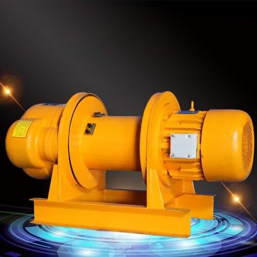 1T Heavy-Duty Winch 380V Lifting Crane Electric Hoist With Wire Rope For Construction Sites, Mines And Ships