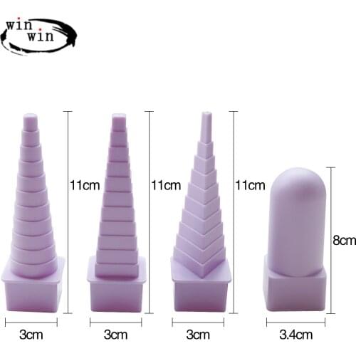 4 Shapes Mandrel Wire Quick Round Square Triangle Spiral Maker Roller Quilling Modeling Tools Jewelry Making Tools