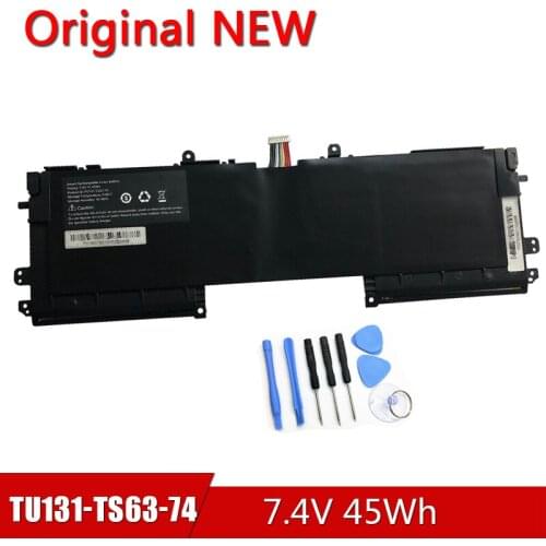 TU131-TS63-74 NEW Original Laptop Battery For DELL XPS13 8808 U13S881 Asus U33X UX32K TU131 U731 SVZ13115FC Haswell Y33 7.4V 45W