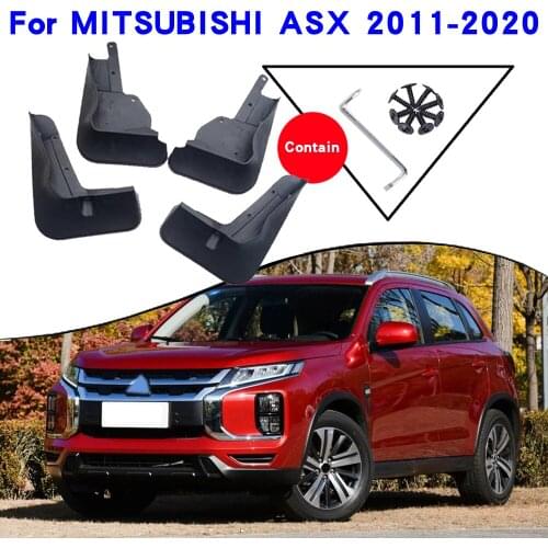 Car Fender Accessories For Mitsubishi ASX 2011-2020 Mudguards Splash Guards Fender Mudflaps Car Fender Mud Flaps