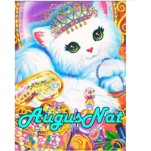 5d diy diamond painting full drill square cat daimond embroidery picture diamont mosaic stickers animals diamand art accessories