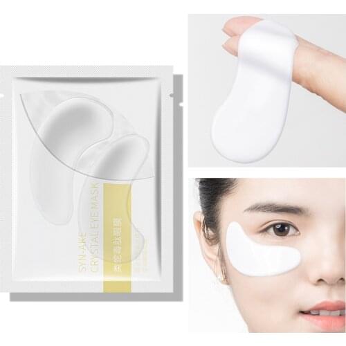 Amino Acid Polypeptide Crystal Eye Mask Dark Circle Saver Anti-Aging Essence Anti-Puffiness Moisturizing Eyes Care Skin Makeup
