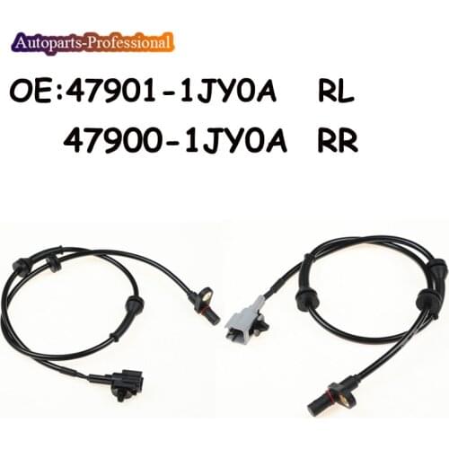 Car 47901-1JY0A 47900-1JY0A 47901-ED500 47900-ED500 Rear Left/right ABS Wheel Speed Sensor For Nissan Tiida Sylphy Livina Geniss